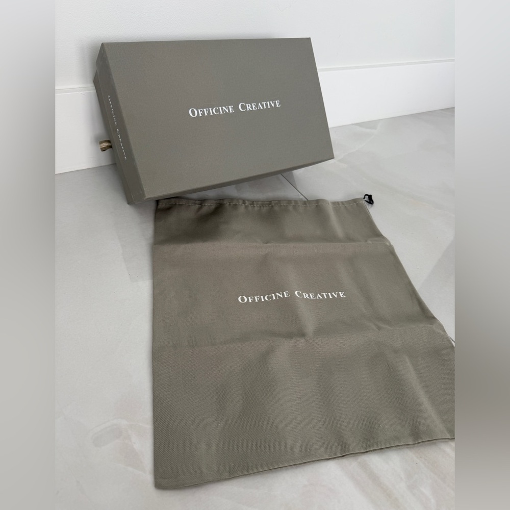 Officine Creative Men’s Shoe Box with New Extra Large Dust Bag